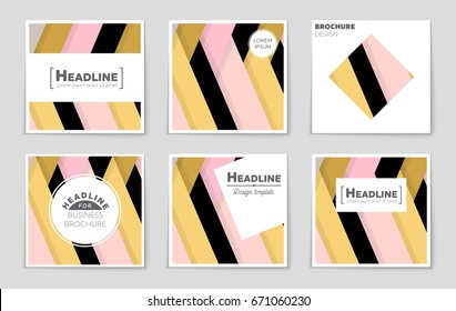 Abstract vector layout background set. For art template design, list, front page, mockup brochure theme style, banner, idea, cover, booklet, print, flyer, book, blank, card, ad, sign, sheet,, a4.
