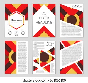 Abstract vector layout background set. For art template design, list, front page, mockup brochure theme style, banner, idea, cover, booklet, print, flyer, book, blank, card, ad, sign, sheet,, a4.