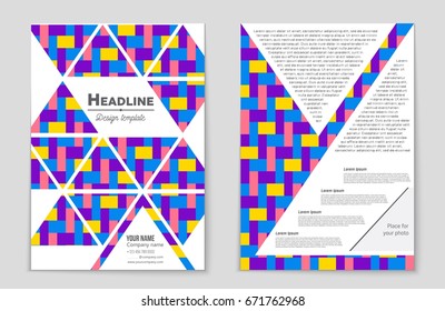 Abstract vector layout background set. For art template design, list, front page, mockup brochure theme style, banner, idea, cover, booklet, print, flyer, book, blank, card, ad, sign, sheet,, a4