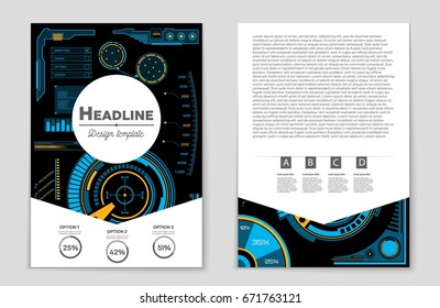 Abstract vector layout background set. For art template design, list, front page, mockup brochure theme style, banner, idea, cover, booklet, print, flyer, book, blank, card, ad, sign, sheet,, a4