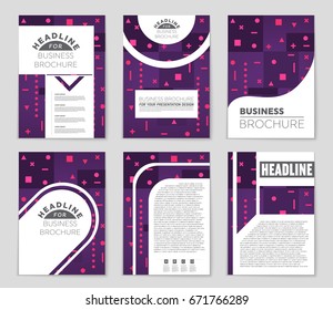 Abstract vector layout background set. For art template design, list, front page, mockup brochure theme style, banner, idea, cover, booklet, print, flyer, book, blank, card, ad, sign, sheet,, a4.