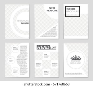 Abstract vector layout background set. For art template design, list, front page, mockup brochure theme style, banner, idea, cover, booklet, print, flyer, book, blank, card, ad, sign, sheet,, a4.
