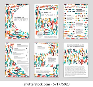 Abstract vector layout background set. For art template design, list, front page, mockup brochure theme style, banner, idea, cover, booklet, print, flyer, book, blank, card, ad, sign, sheet,, a4.