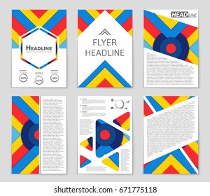 Abstract vector layout background set. For art template design, list, front page, mockup brochure theme style, banner, idea, cover, booklet, print, flyer, book, blank, card, ad, sign, sheet,, a4.