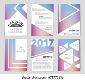 Abstract vector layout background set. For art template design, list, front page, mockup brochure theme style, banner, idea, cover, booklet, print, flyer, book, blank, card, ad, sign, sheet,, a4.