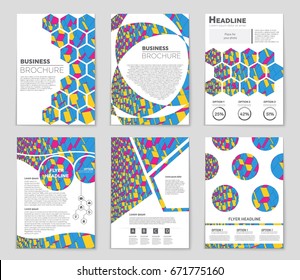 Abstract vector layout background set. For art template design, list, front page, mockup brochure theme style, banner, idea, cover, booklet, print, flyer, book, blank, card, ad, sign, sheet,, a4.