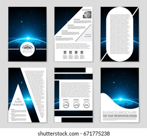 Abstract vector layout background set. For art template design, list, front page, mockup brochure theme style, banner, idea, cover, booklet, print, flyer, book, blank, card, ad, sign, sheet,, a4.