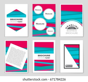 Abstract vector layout background set. For art template design, list, front page, mockup brochure theme style, banner, idea, cover, booklet, print, flyer, book, blank, card, ad, sign, sheet,, a4.