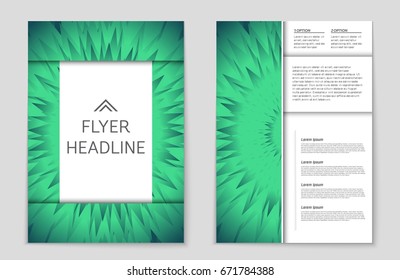 Abstract vector layout background set. For art template design, list, front page, mockup brochure theme style, banner, idea, cover, booklet, print, flyer, book, blank, card, ad, sign, sheet,, a4