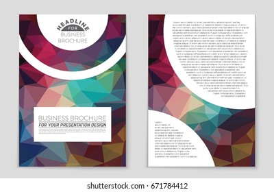 Abstract vector layout background set. For art template design, list, front page, mockup brochure theme style, banner, idea, cover, booklet, print, flyer, book, blank, card, ad, sign, sheet,, a4