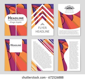 Abstract vector layout background set. For art template design, list, front page, mockup brochure theme style, banner, idea, cover, booklet, print, flyer, book, blank, card, ad, sign, sheet,, a4.