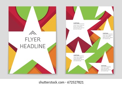 Abstract vector layout background set. For art template design, list, front page, mockup brochure theme style, banner, idea, cover, booklet, print, flyer, book, blank, card, ad, sign, sheet,, a4.
