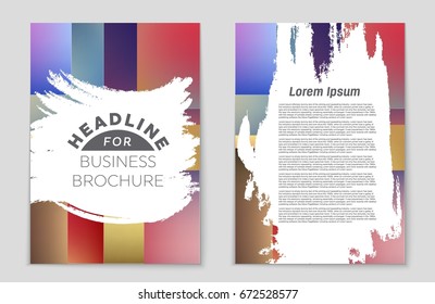 Abstract vector layout background set. For art template design, list, front page, mockup brochure theme style, banner, idea, cover, booklet, print, flyer, book, blank, card, ad, sign, sheet,, a4.