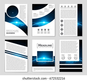 Abstract vector layout background set. For art template design, list, front page, mockup brochure theme style, banner, idea, cover, booklet, print, flyer, book, blank, card, ad, sign, sheet,, a4.
