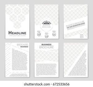 Abstract vector layout background set. For art template design, list, front page, mockup brochure theme style, banner, idea, cover, booklet, print, flyer, book, blank, card, ad, sign, sheet,, a4.