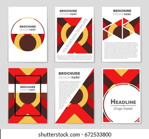 Abstract vector layout background set. For art template design, list, front page, mockup brochure theme style, banner, idea, cover, booklet, print, flyer, book, blank, card, ad, sign, sheet,, a4.