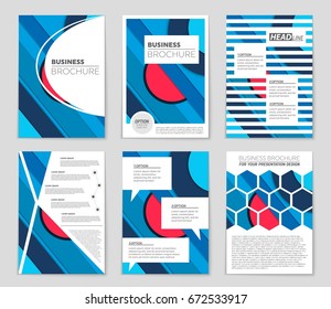 Abstract vector layout background set. For art template design, list, front page, mockup brochure theme style, banner, idea, cover, booklet, print, flyer, book, blank, card, ad, sign, sheet,, a4.