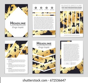 Abstract vector layout background set. For art template design, list, front page, mockup brochure theme style, banner, idea, cover, booklet, print, flyer, book, blank, card, ad, sign, sheet,, a4.