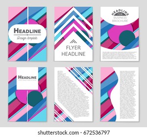 Abstract vector layout background set. For art template design, list, front page, mockup brochure theme style, banner, idea, cover, booklet, print, flyer, book, blank, card, ad, sign, sheet,, a4.
