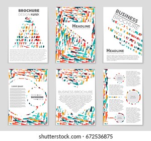 Abstract vector layout background set. For art template design, list, front page, mockup brochure theme style, banner, idea, cover, booklet, print, flyer, book, blank, card, ad, sign, sheet,, a4.