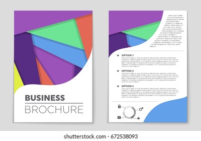 Abstract vector layout background set. For art template design, list, front page, mockup brochure theme style, banner, idea, cover, booklet, print, flyer, book, blank, card, ad, sign, sheet,, a4.