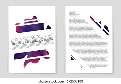 Abstract vector layout background set. For art template design, list, front page, mockup brochure theme style, banner, idea, cover, booklet, print, flyer, book, blank, card, ad, sign, sheet,, a4.