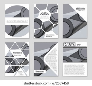 Abstract vector layout background set. For art template design, list, front page, mockup brochure theme style, banner, idea, cover, booklet, print, flyer, book, blank, card, ad, sign, sheet,, a4.