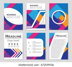 Abstract vector layout background set. For art template design, list, front page, mockup brochure theme style, banner, idea, cover, booklet, print, flyer, book, blank, card, ad, sign, sheet,, a4.