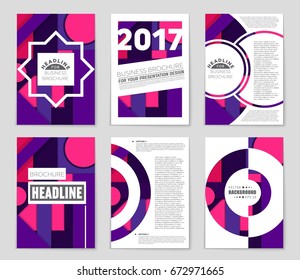 Abstract vector layout background set. For art template design, list, front page, mockup brochure theme style, banner, idea, cover, booklet, print, flyer, book, blank, card, ad, sign, sheet,, a4.