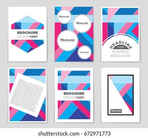Abstract vector layout background set. For art template design, list, front page, mockup brochure theme style, banner, idea, cover, booklet, print, flyer, book, blank, card, ad, sign, sheet,, a4.
