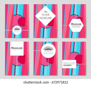 Abstract vector layout background set. For art template design, list, front page, mockup brochure theme style, banner, idea, cover, booklet, print, flyer, book, blank, card, ad, sign, sheet,, a4.