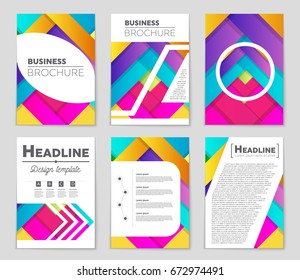 Abstract vector layout background set. For art template design, list, front page, mockup brochure theme style, banner, idea, cover, booklet, print, flyer, book, blank, card, ad, sign, sheet,, a4.