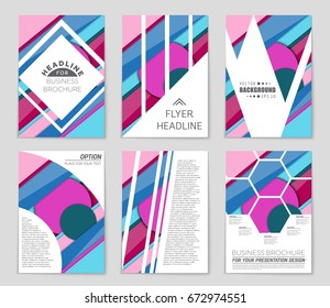Abstract vector layout background set. For art template design, list, front page, mockup brochure theme style, banner, idea, cover, booklet, print, flyer, book, blank, card, ad, sign, sheet,, a4.