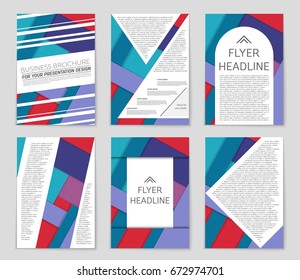 Abstract vector layout background set. For art template design, list, front page, mockup brochure theme style, banner, idea, cover, booklet, print, flyer, book, blank, card, ad, sign, sheet,, a4.