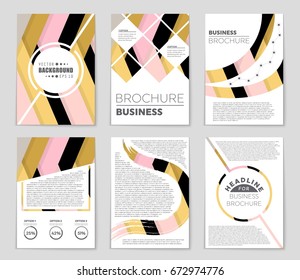 Abstract vector layout background set. For art template design, list, front page, mockup brochure theme style, banner, idea, cover, booklet, print, flyer, book, blank, card, ad, sign, sheet,, a4.