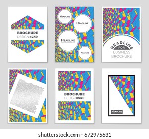 Abstract vector layout background set. For art template design, list, front page, mockup brochure theme style, banner, idea, cover, booklet, print, flyer, book, blank, card, ad, sign, sheet,, a4.