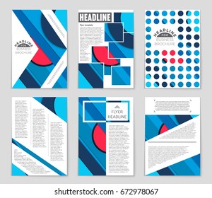Abstract vector layout background set. For art template design, list, front page, mockup brochure theme style, banner, idea, cover, booklet, print, flyer, book, blank, card, ad, sign, sheet,, a4.