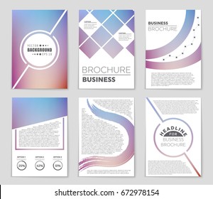 Abstract vector layout background set. For art template design, list, front page, mockup brochure theme style, banner, idea, cover, booklet, print, flyer, book, blank, card, ad, sign, sheet,, a4.