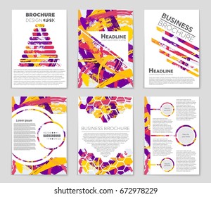 Abstract vector layout background set. For art template design, list, front page, mockup brochure theme style, banner, idea, cover, booklet, print, flyer, book, blank, card, ad, sign, sheet,, a4.