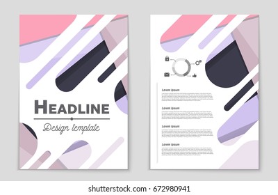 Abstract vector layout background set. For art template design, list, front page, mockup brochure theme style, banner, idea, cover, booklet, print, flyer, book, blank, card, ad, sign, sheet,, a4.