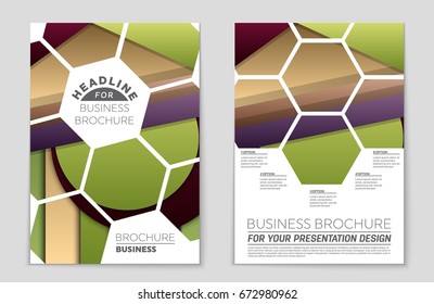 Abstract vector layout background set. For art template design, list, front page, mockup brochure theme style, banner, idea, cover, booklet, print, flyer, book, blank, card, ad, sign, sheet,, a4.