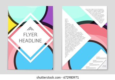 Abstract vector layout background set. For art template design, list, front page, mockup brochure theme style, banner, idea, cover, booklet, print, flyer, book, blank, card, ad, sign, sheet,, a4.