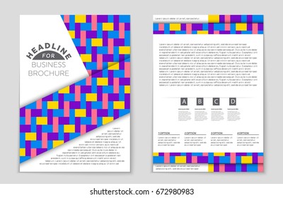 Abstract vector layout background set. For art template design, list, front page, mockup brochure theme style, banner, idea, cover, booklet, print, flyer, book, blank, card, ad, sign, sheet,, a4