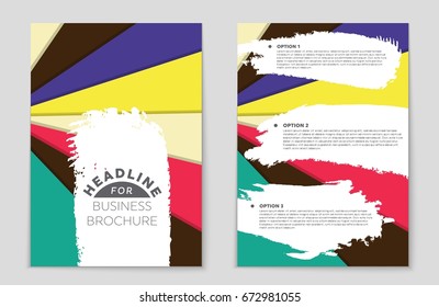 Abstract vector layout background set. For art template design, list, front page, mockup brochure theme style, banner, idea, cover, booklet, print, flyer, book, blank, card, ad, sign, sheet,, a4.