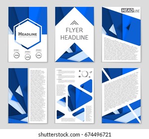 Abstract vector layout background set. For art template design, list, front page, mockup brochure theme style, banner, idea, cover, booklet, print, flyer, book, blank, card, ad, sign, sheet,, a4.