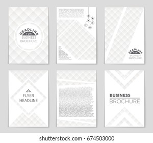 Abstract vector layout background set. For art template design, list, front page, mockup brochure theme style, banner, idea, cover, booklet, print, flyer, book, blank, card, ad, sign, sheet,, a4.