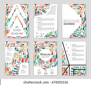 Abstract vector layout background set. For art template design, list, front page, mockup brochure theme style, banner, idea, cover, booklet, print, flyer, book, blank, card, ad, sign, sheet,, a4.