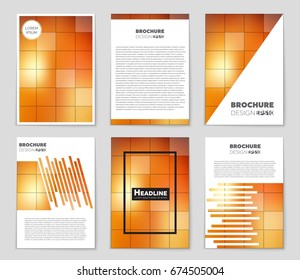 Abstract vector layout background set. For art template design, list, front page, mockup brochure theme style, banner, idea, cover, booklet, print, flyer, book, blank, card, ad, sign, sheet,, a4.