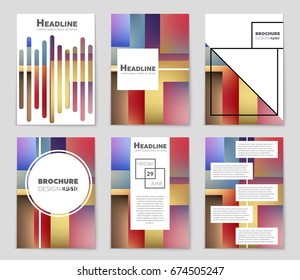 Abstract vector layout background set. For art template design, list, front page, mockup brochure theme style, banner, idea, cover, booklet, print, flyer, book, blank, card, ad, sign, sheet,, a4.