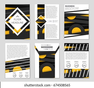 Abstract vector layout background set. For art template design, list, front page, mockup brochure theme style, banner, idea, cover, booklet, print, flyer, book, blank, card, ad, sign, sheet,, a4.